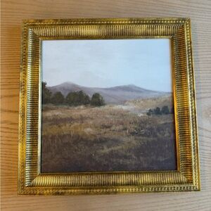 Studio McGee Gold Framed Landscape Art
